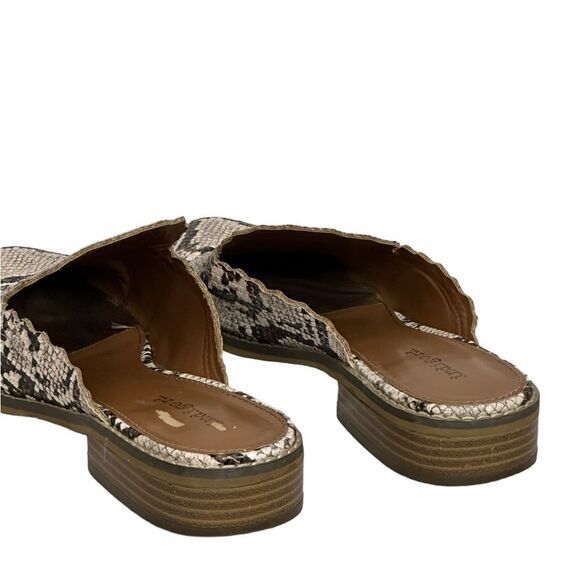 Indigo rd. Faux Snakeskin Mules Size 7.5 - Picture 2 of 4